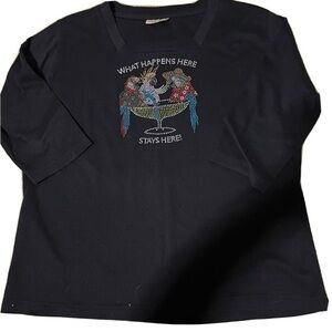 Isaac's Designs Top -XL “ What happens here stays here!”